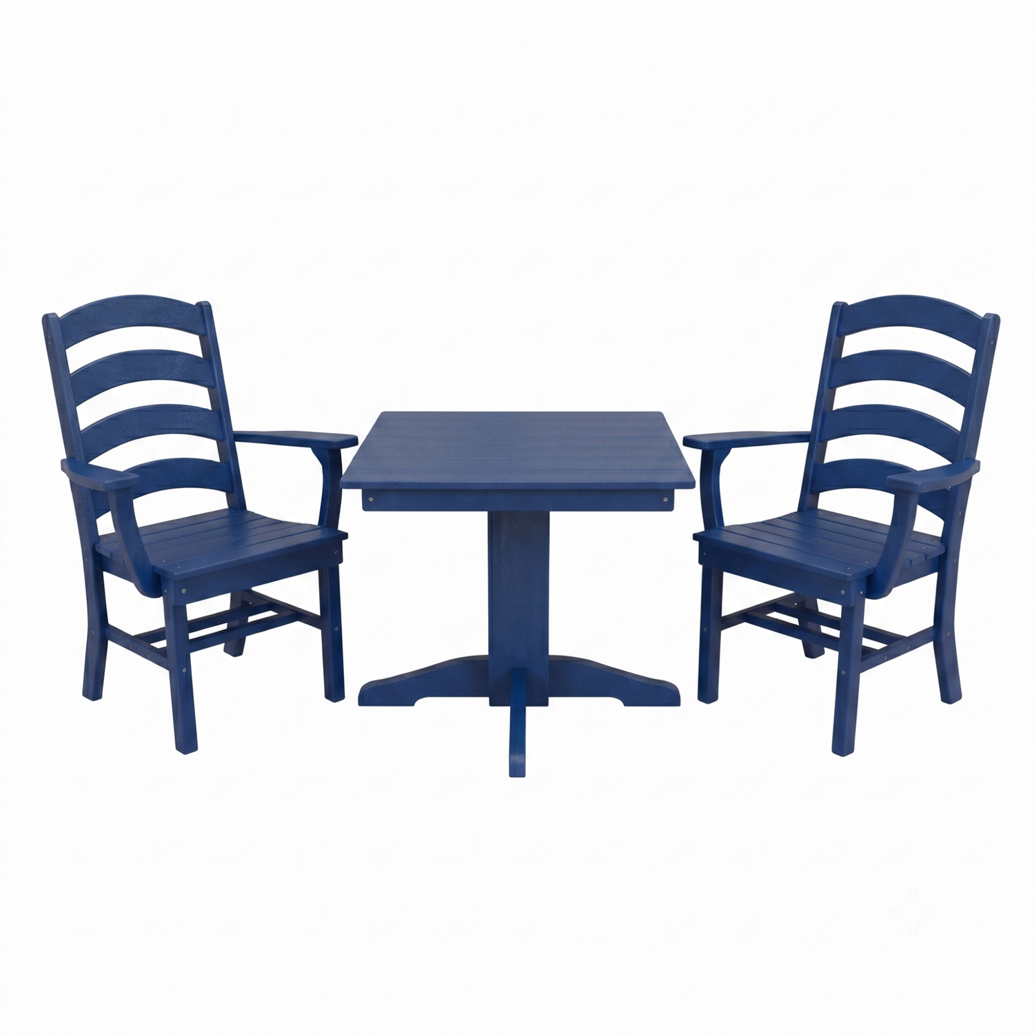Keystone Amish Co. Josie 2 Person Poly Outdoor Dining Set with Square Table