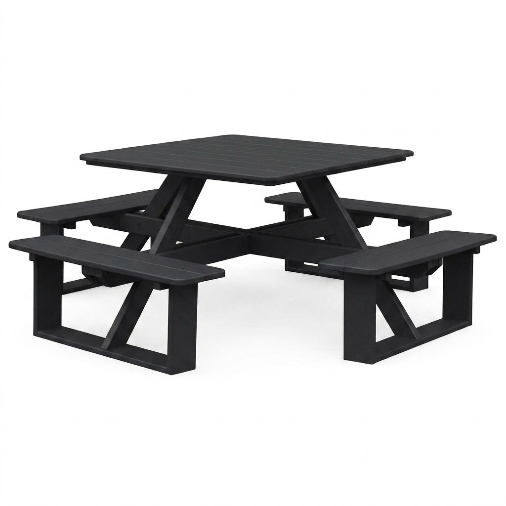 Keystone Amish Co. Square Walk-In Poly Picnic Table