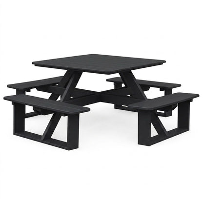 Keystone Amish Co. Square Walk-In Poly Picnic Table