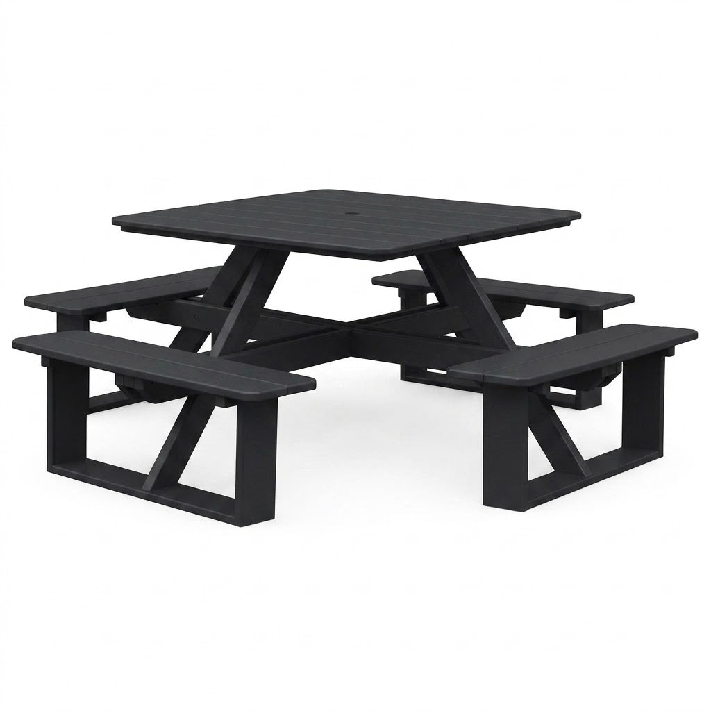 Keystone Amish Co. Square Walk-In Poly Picnic Table