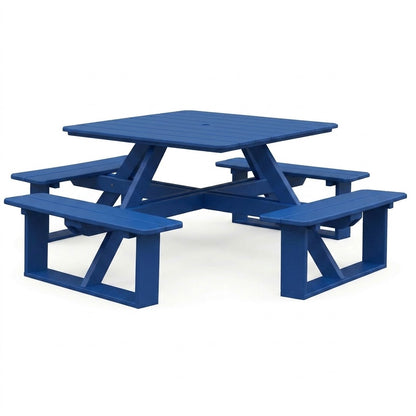 Keystone Amish Co. Square Walk-In Poly Picnic Table