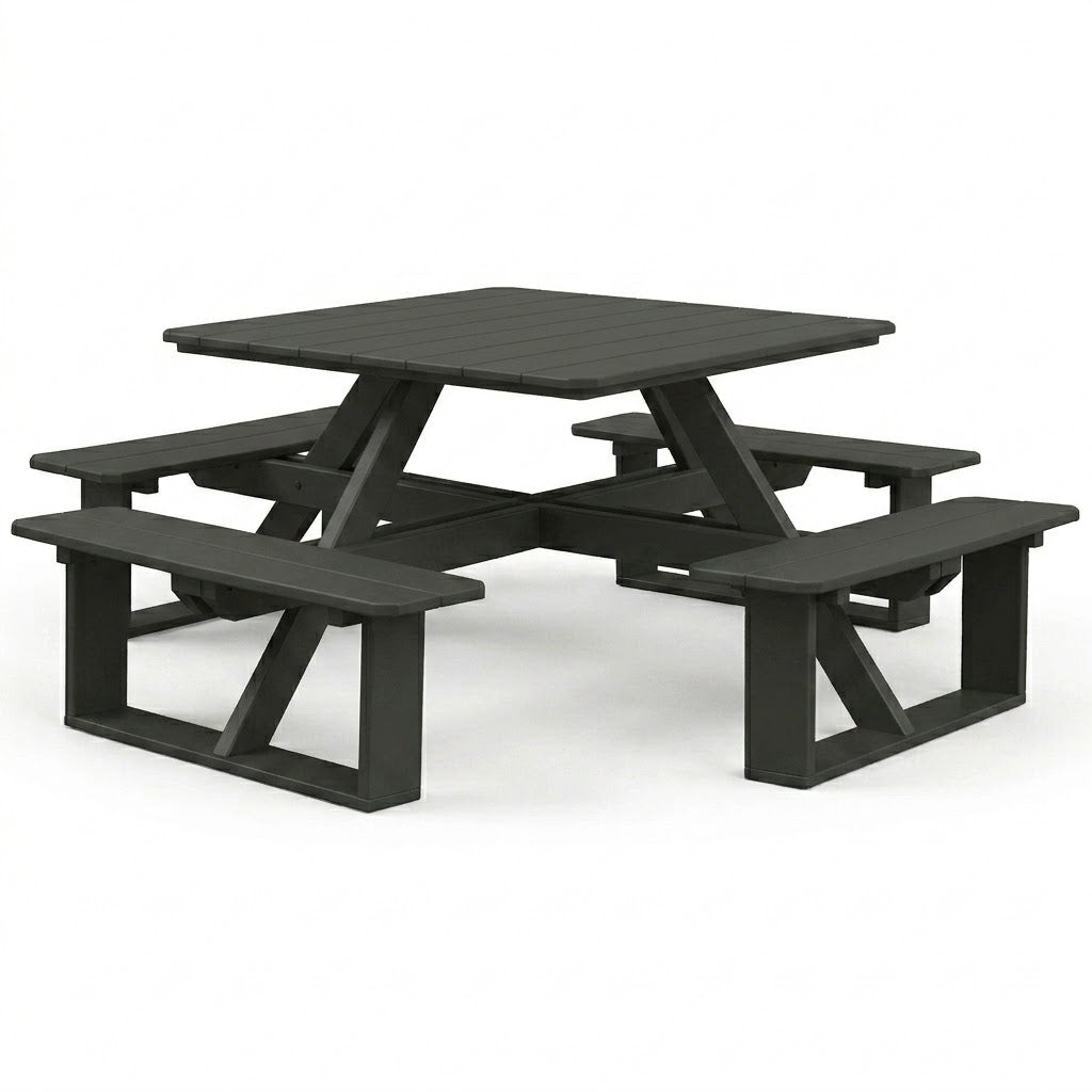 Keystone Amish Co. Square Walk-In Poly Picnic Table