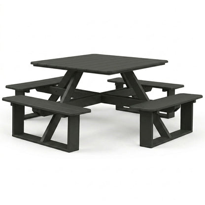 Keystone Amish Co. Square Walk-In Poly Picnic Table