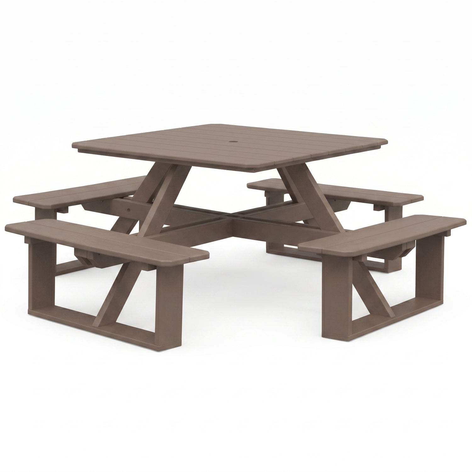 Keystone Amish Co. Square Walk-In Poly Picnic Table
