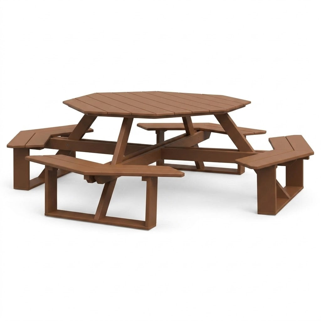 Keystone Amish Co. Octagon Walk-In Poly Picnic Table
