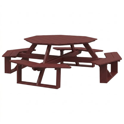 Keystone Amish Co. Octagon Walk-In Poly Picnic Table