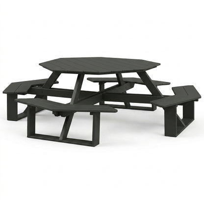 Keystone Amish Co. Octagon Walk-In Poly Picnic Table