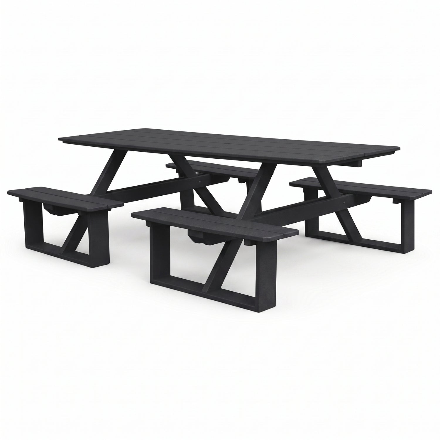 Keystone Amish Co. Traditional Walk-In Poly Lumber Picnic Table