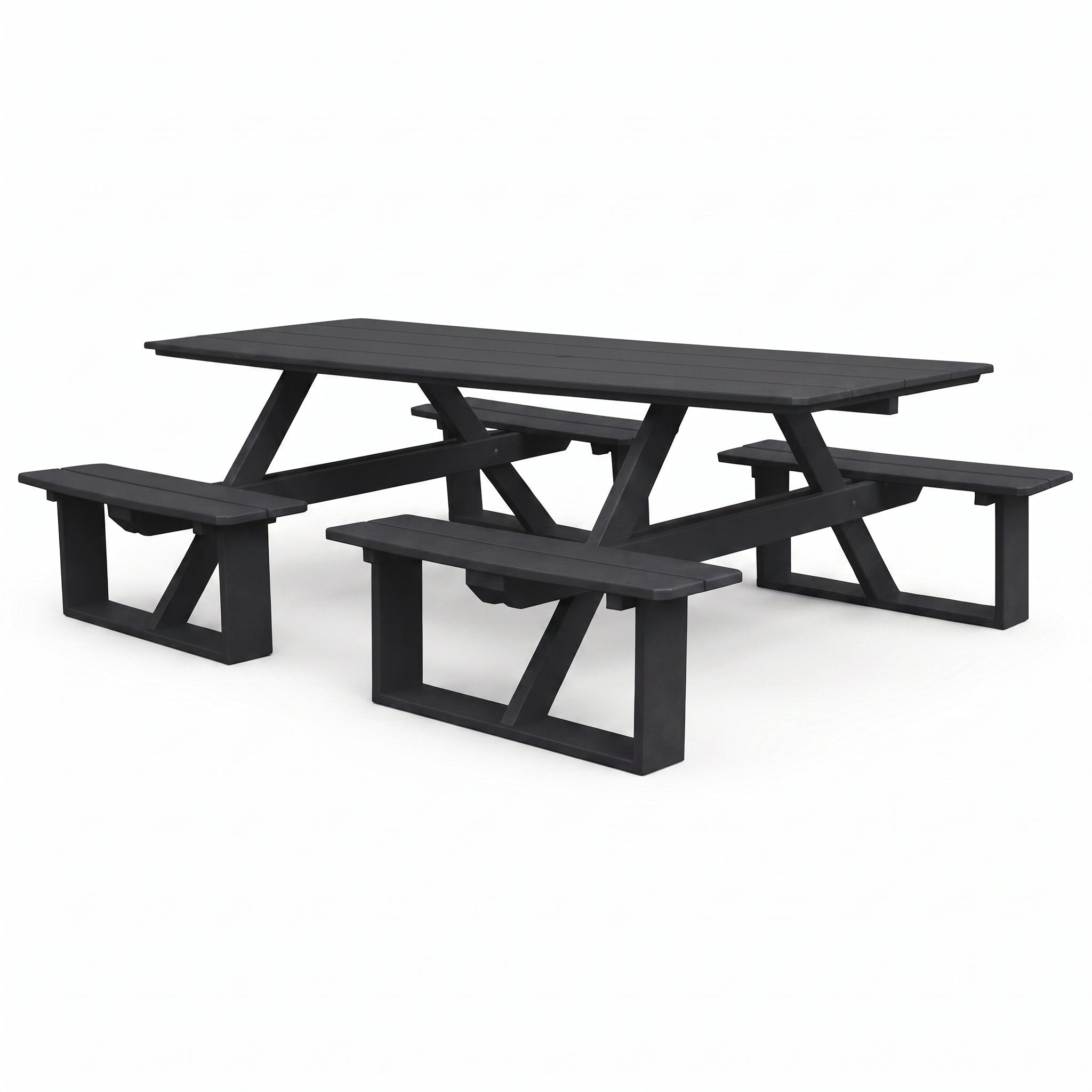Keystone Amish Co. Traditional Walk-In Poly Lumber Picnic Table