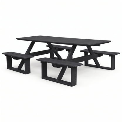 Keystone Amish Co. Traditional Walk-In Poly Lumber Picnic Table