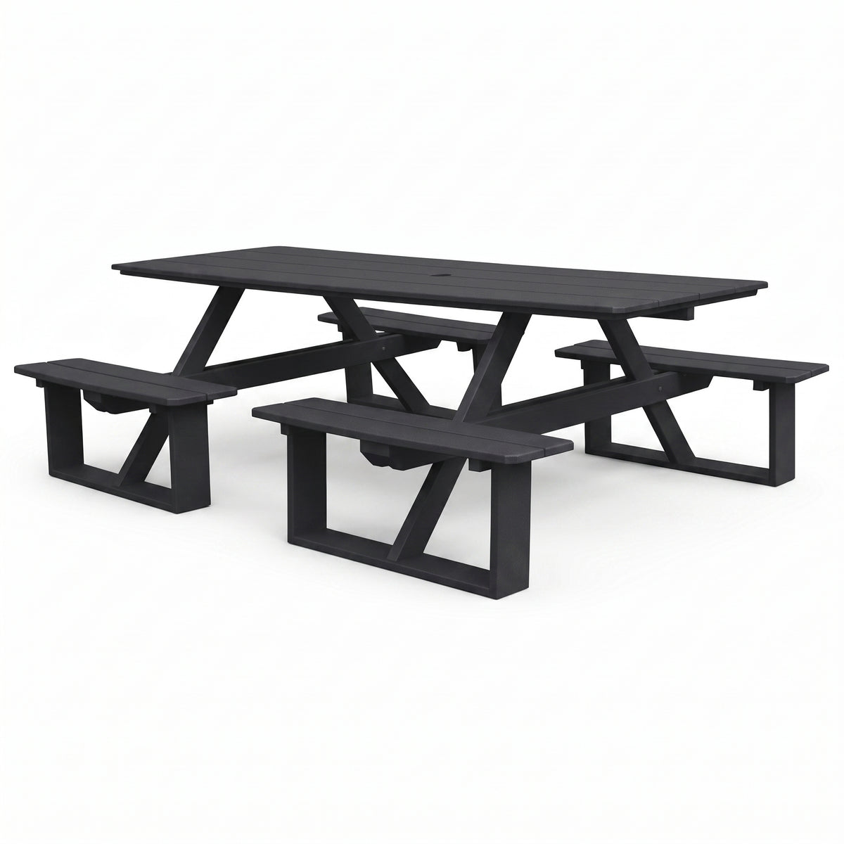 Keystone Amish Co. Traditional Walk-In Poly Lumber Picnic Table