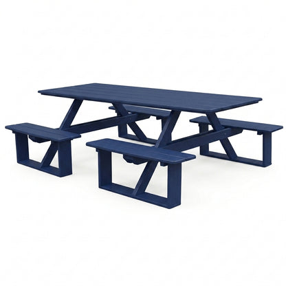 Keystone Amish Co. Traditional Walk-In Poly Lumber Picnic Table