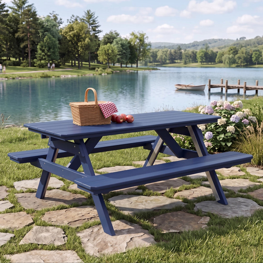Keystone Amish Co. Composite Poly Picnic Table