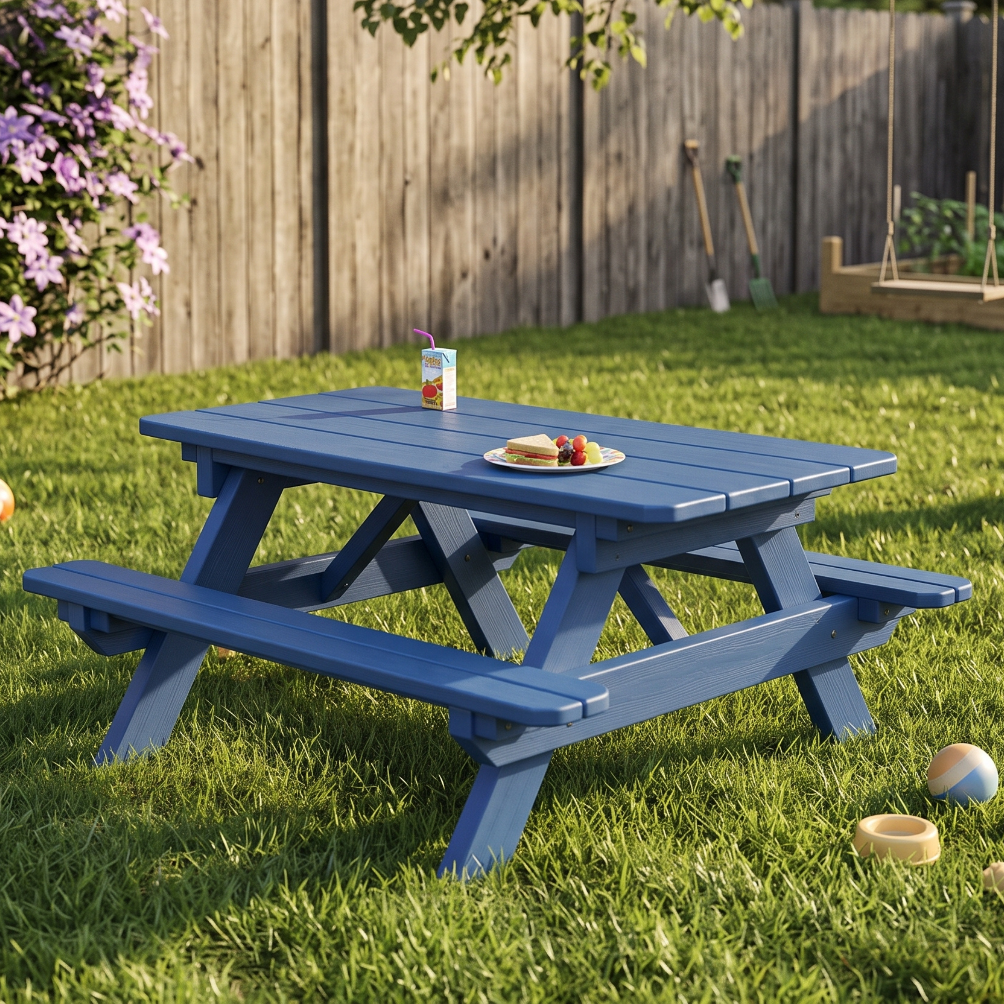 Keystone Amish Co. Kids Poly Picnic Table