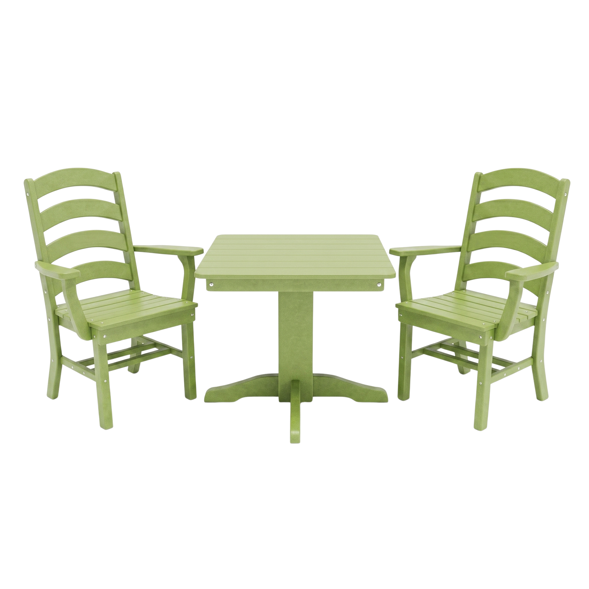 Keystone Amish Co. Josie 2 Person Poly Outdoor Dining Set with Square Table