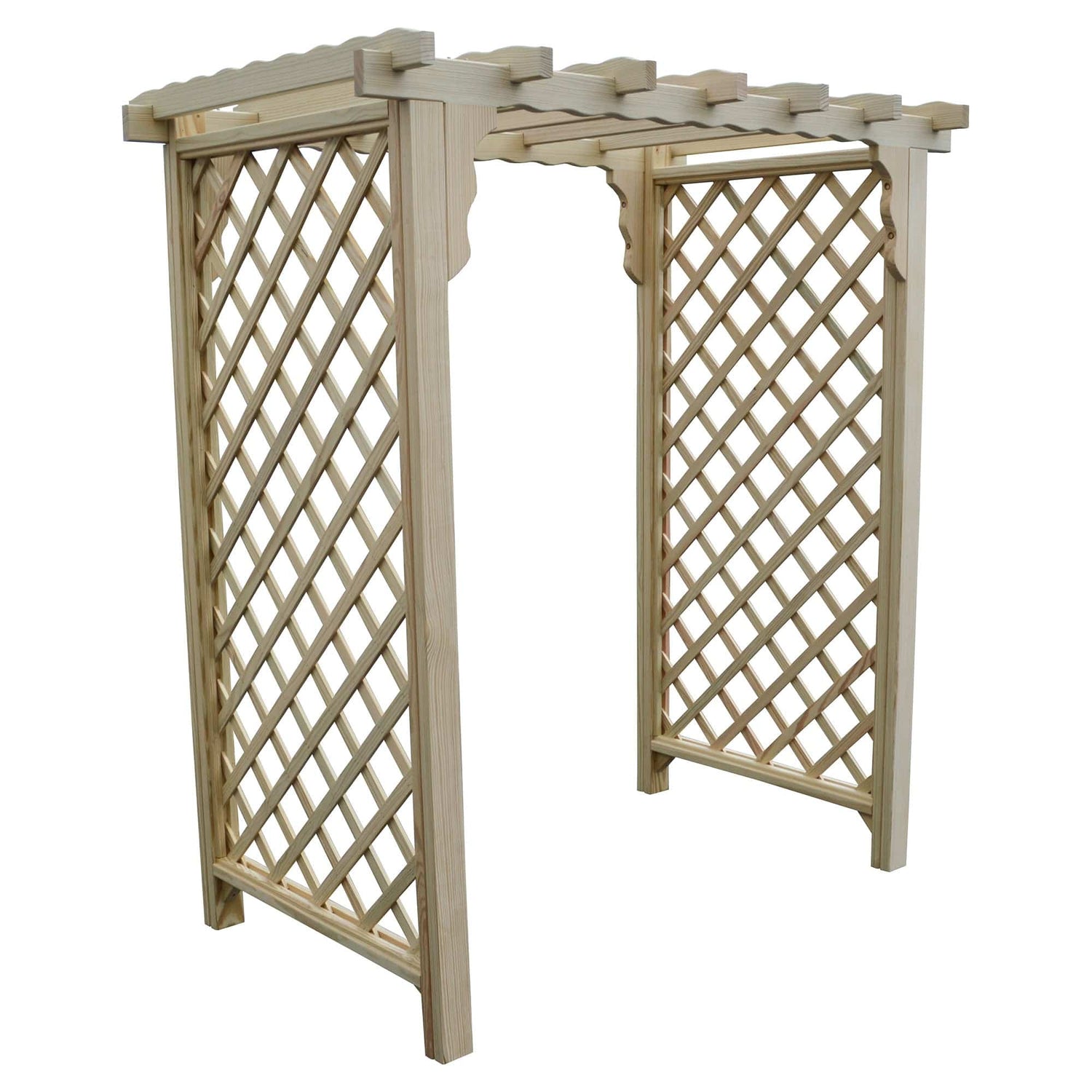 Heritage Lawncraft Manchester Pressure Treated Wooden Garden Arbor
