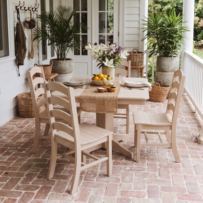 Keystone Amish Co. Josie 5-Piece Square Poly Outdoor Dining Set