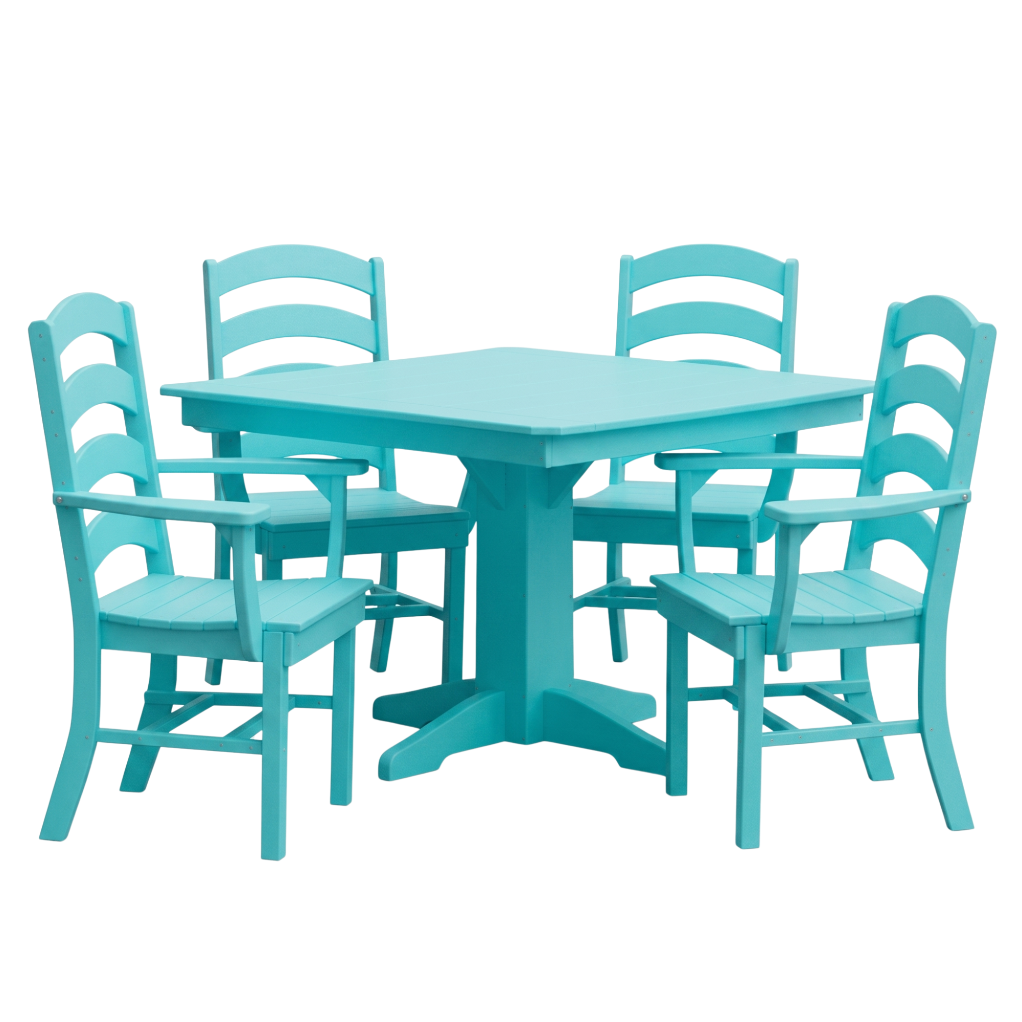 Keystone Amish Co. Josie 5-Piece Square Poly Outdoor Dining Set
