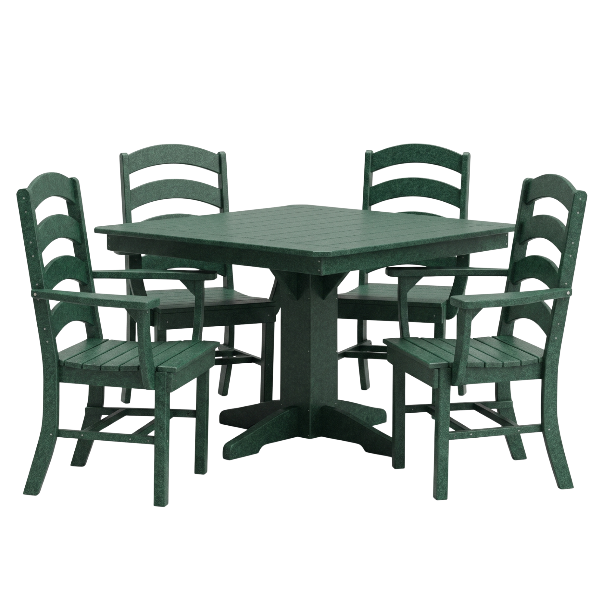Keystone Amish Co. Josie 5-Piece Square Poly Outdoor Dining Set