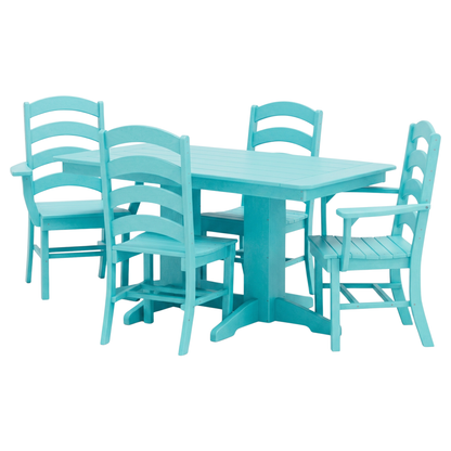 Keystone Amish Co. Josie 5-Foot Poly Outdoor Dining Set