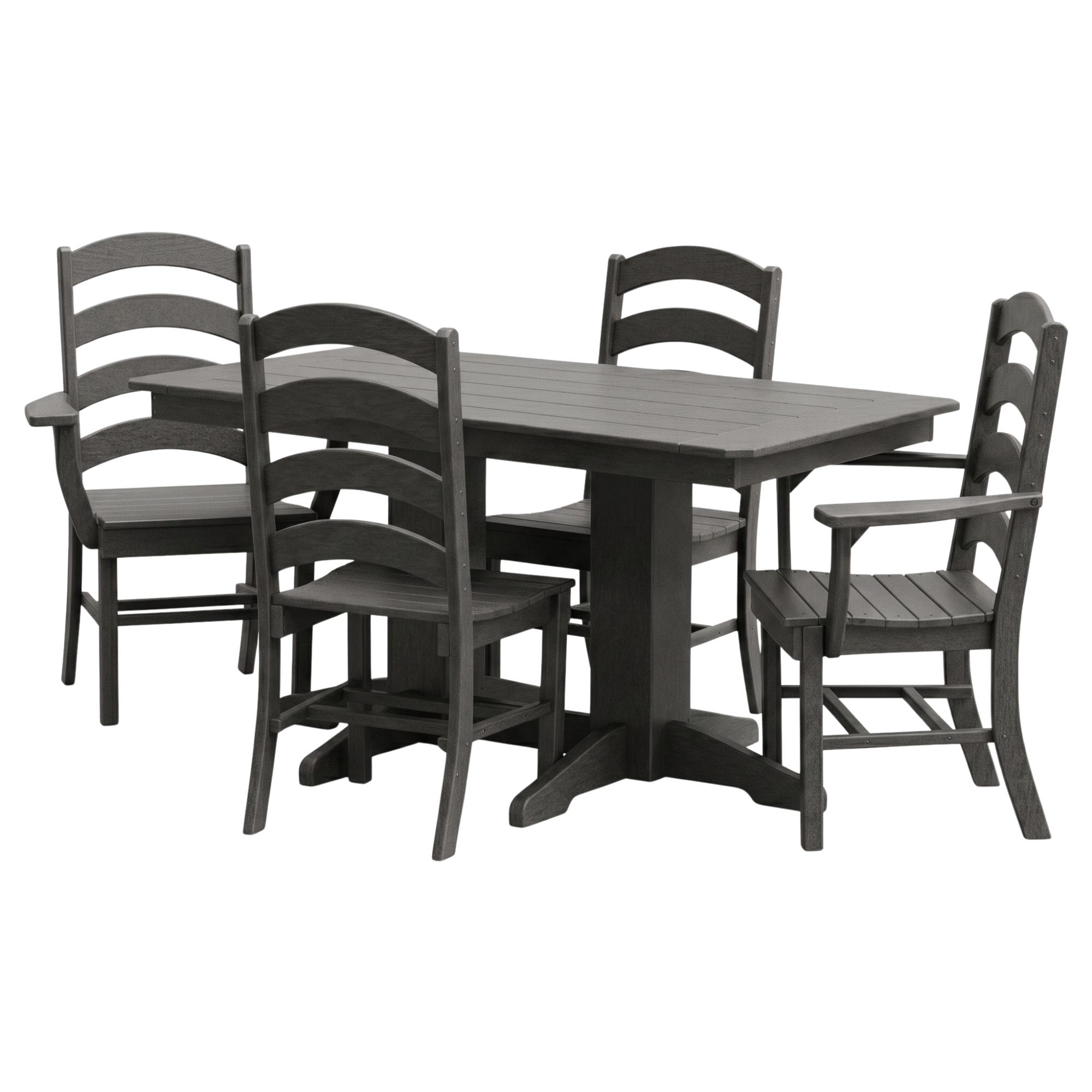 Keystone Amish Co. Josie 5-Foot Poly Outdoor Dining Set