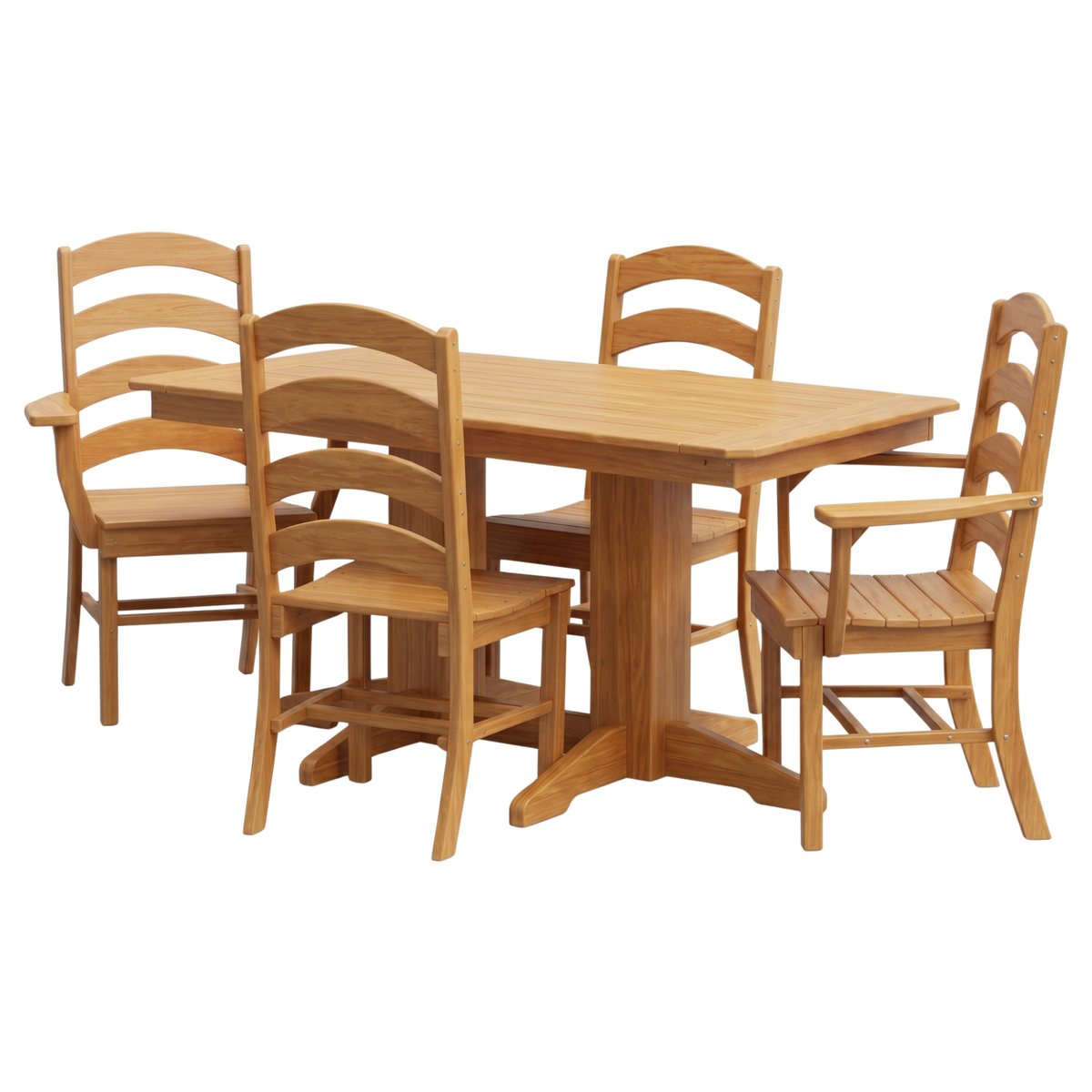 Keystone Amish Co. Josie 5-Foot Poly Outdoor Dining Set