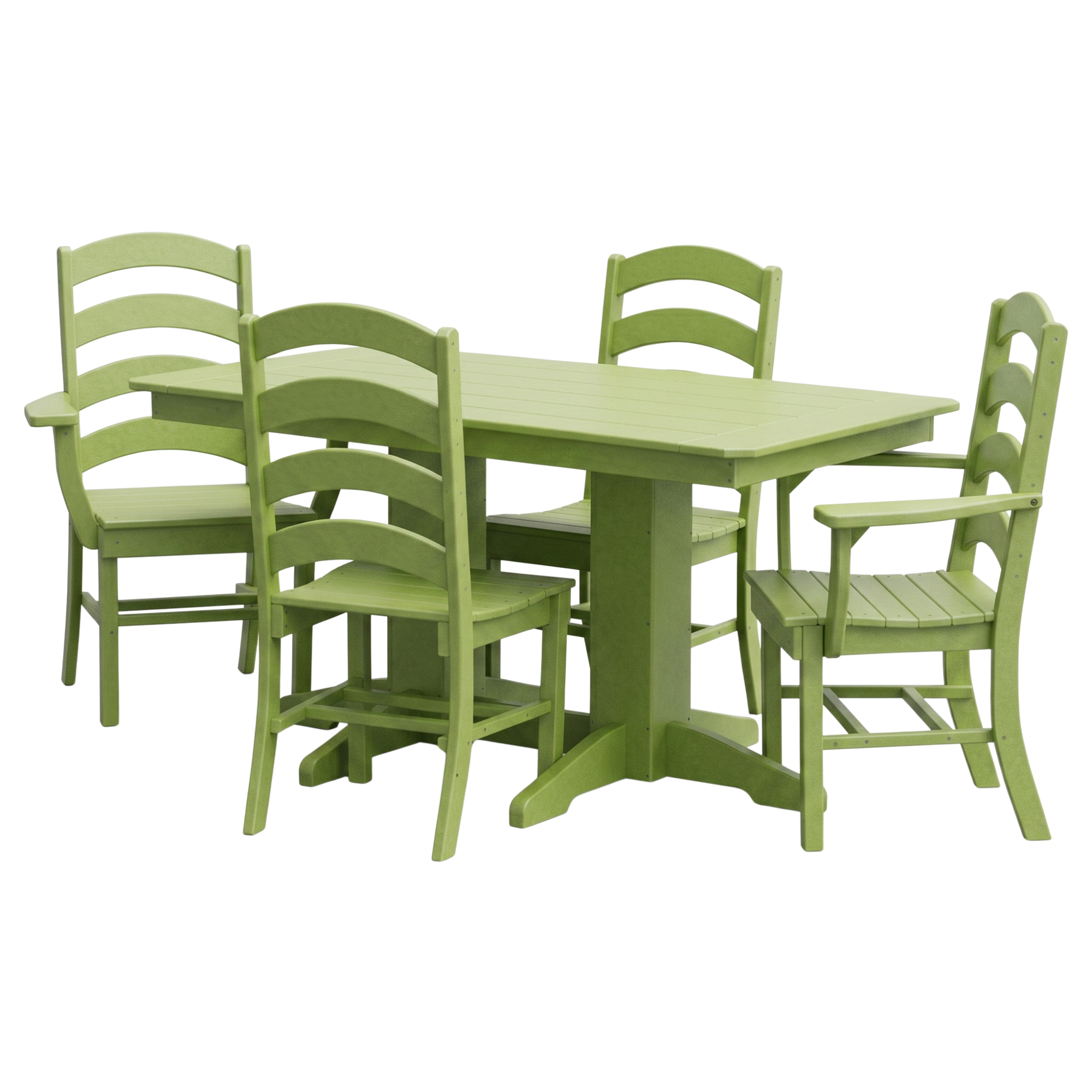 Keystone Amish Co. Josie 5-Foot Poly Outdoor Dining Set