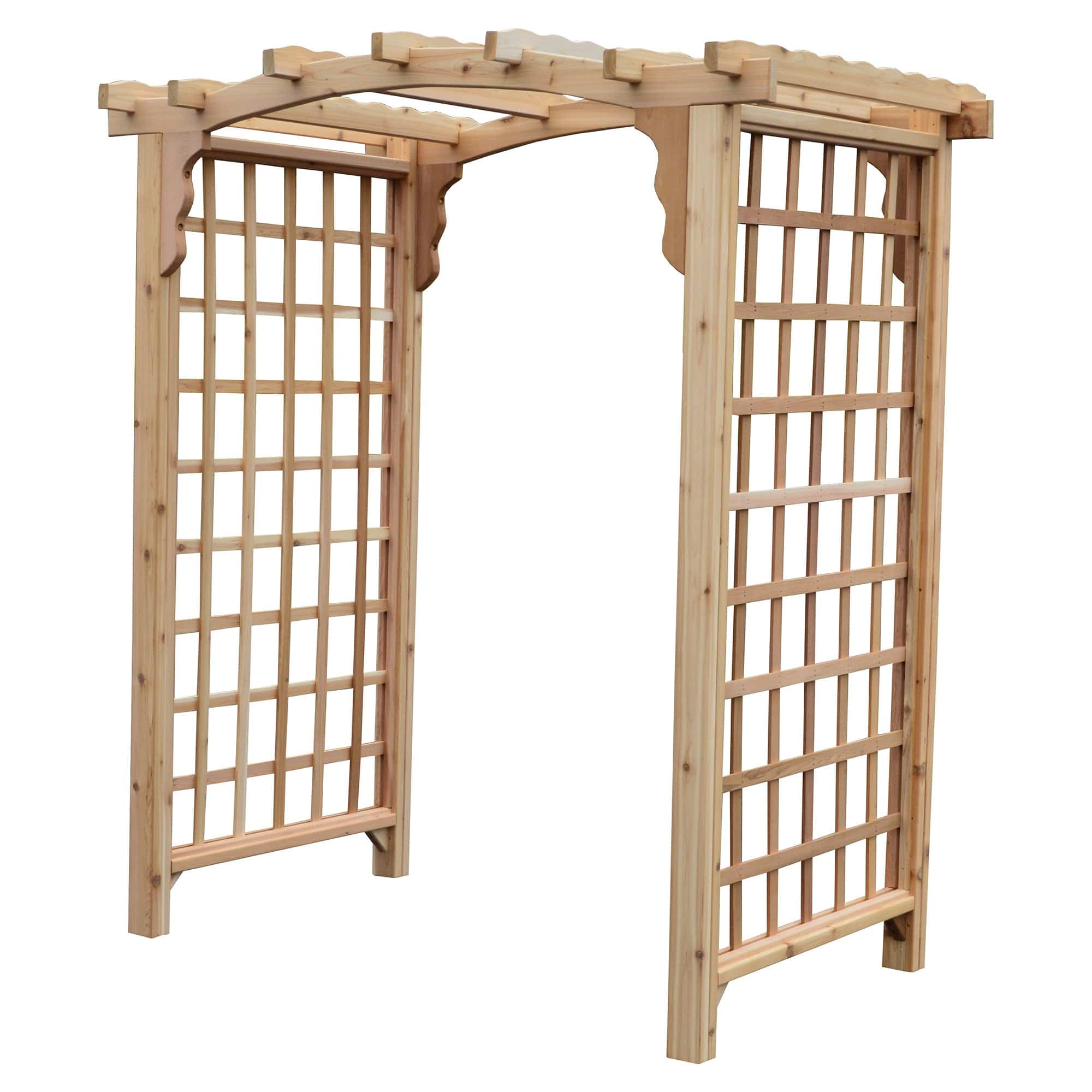 Heritage Lawncraft Georgetown Pressure Treated Wood Garden Arbor