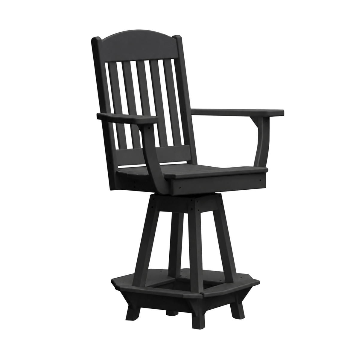 Keystone Amish Co. Classic Poly Counter Height Swivel Chair