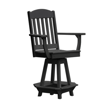 Keystone Amish Co. Classic Poly Counter Height Swivel Chair