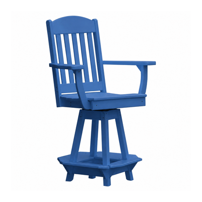 Keystone Amish Co. Classic Poly Counter Height Swivel Chair