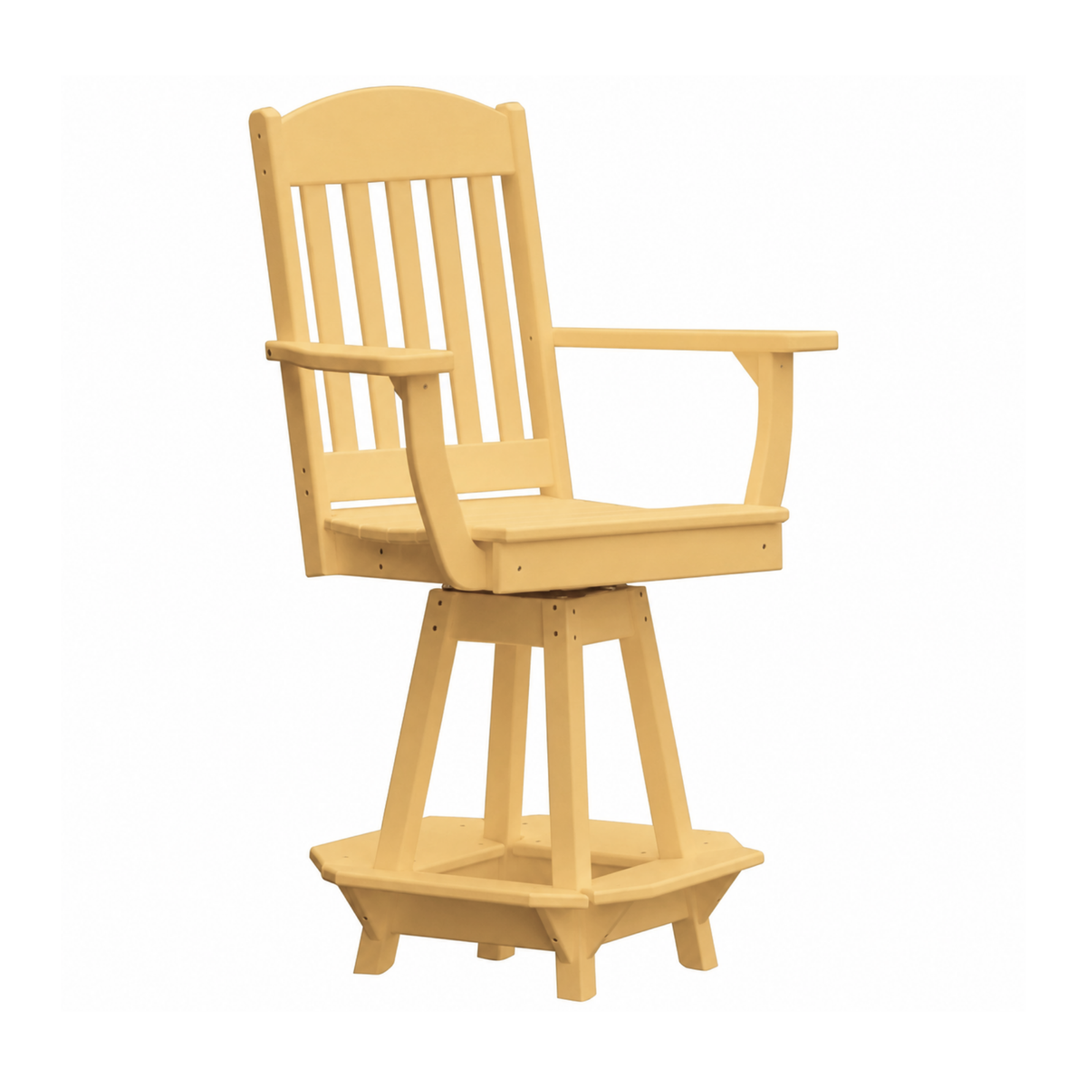 Keystone Amish Co. Classic Poly Counter Height Swivel Chair