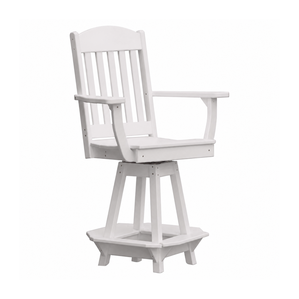 Keystone Amish Co. Classic Poly Counter Height Swivel Chair