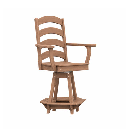 Keystone Amish Co. Josie Poly Counter Height Swivel Chair