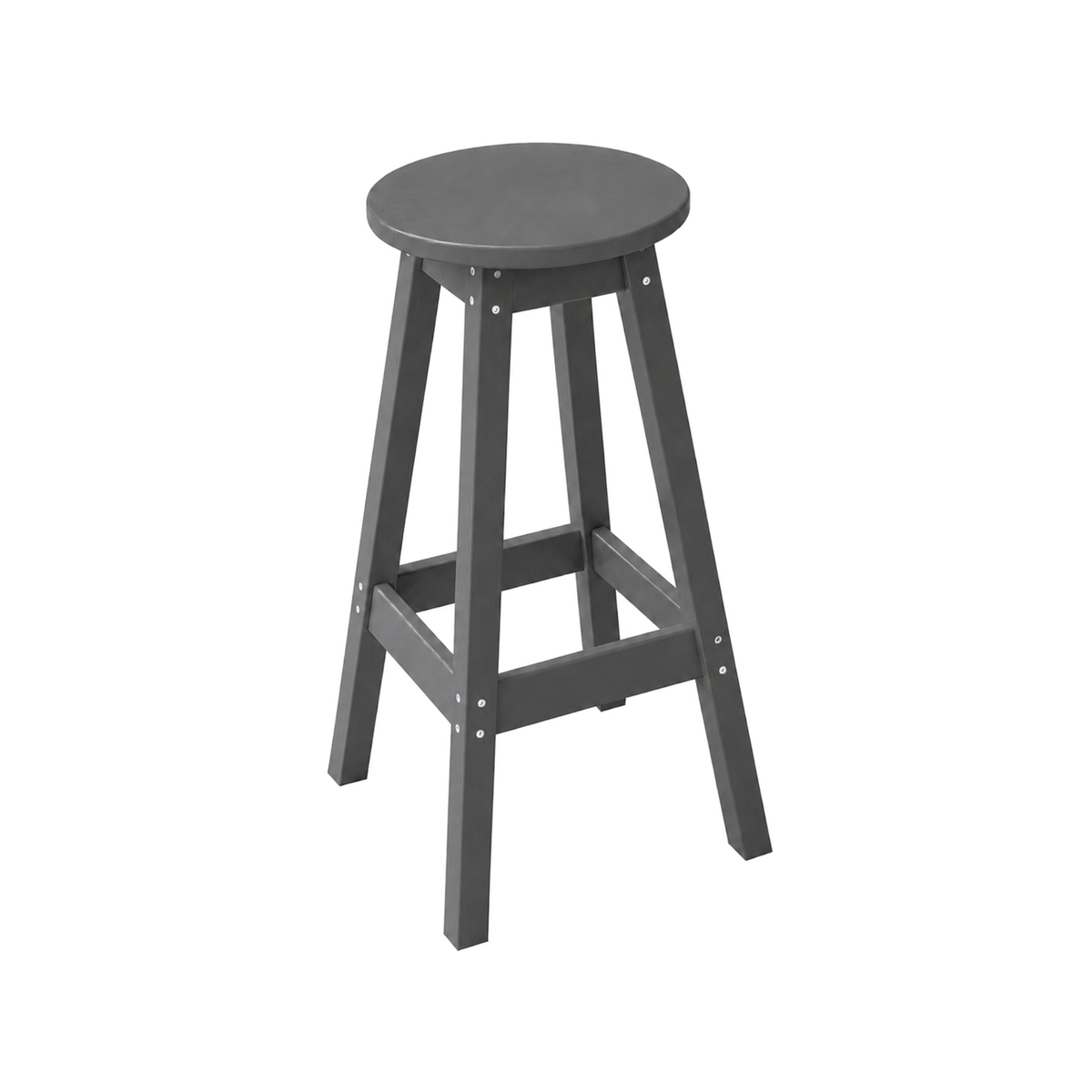 Keystone Amish Co. Poly Round Counter Height Outdoor Stool