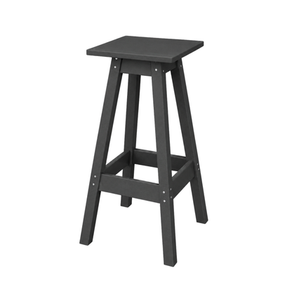 Keystone Amish Co. Poly Square Outdoor Bar Stool
