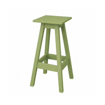 Keystone Amish Co. Poly Square Outdoor Bar Stool