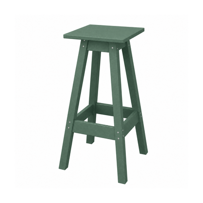 Keystone Amish Co. Poly Square Outdoor Bar Stool