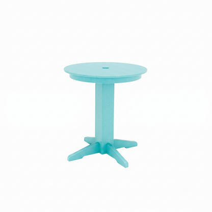Keystone Amish Co. Round Poly Lumber Counter Height Table