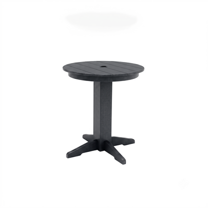 Keystone Amish Co. Round Poly Lumber Counter Height Table