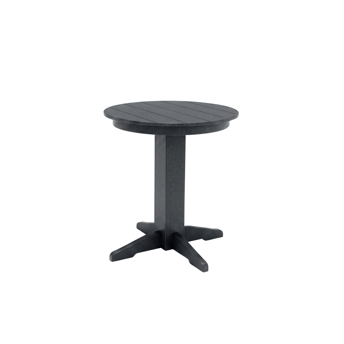 Keystone Amish Co. Round Poly Lumber Counter Height Table