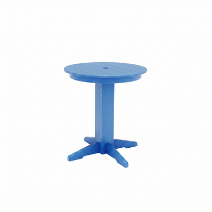Keystone Amish Co. Round Poly Lumber Counter Height Table