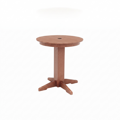 Keystone Amish Co. Round Poly Lumber Counter Height Table