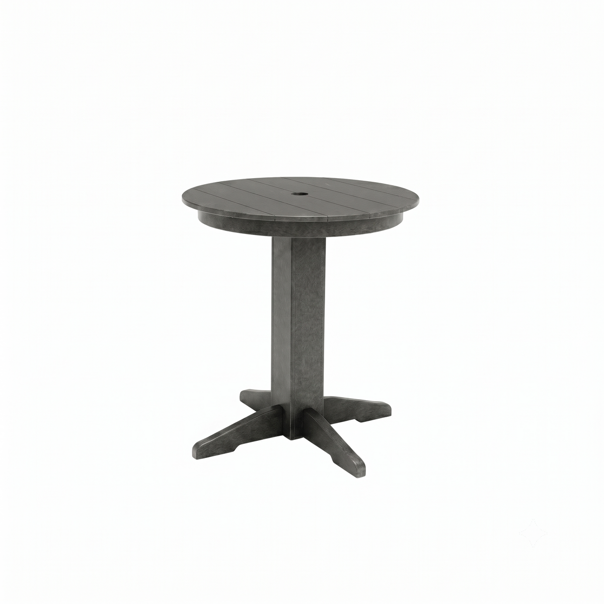 Keystone Amish Co. Round Poly Lumber Counter Height Table