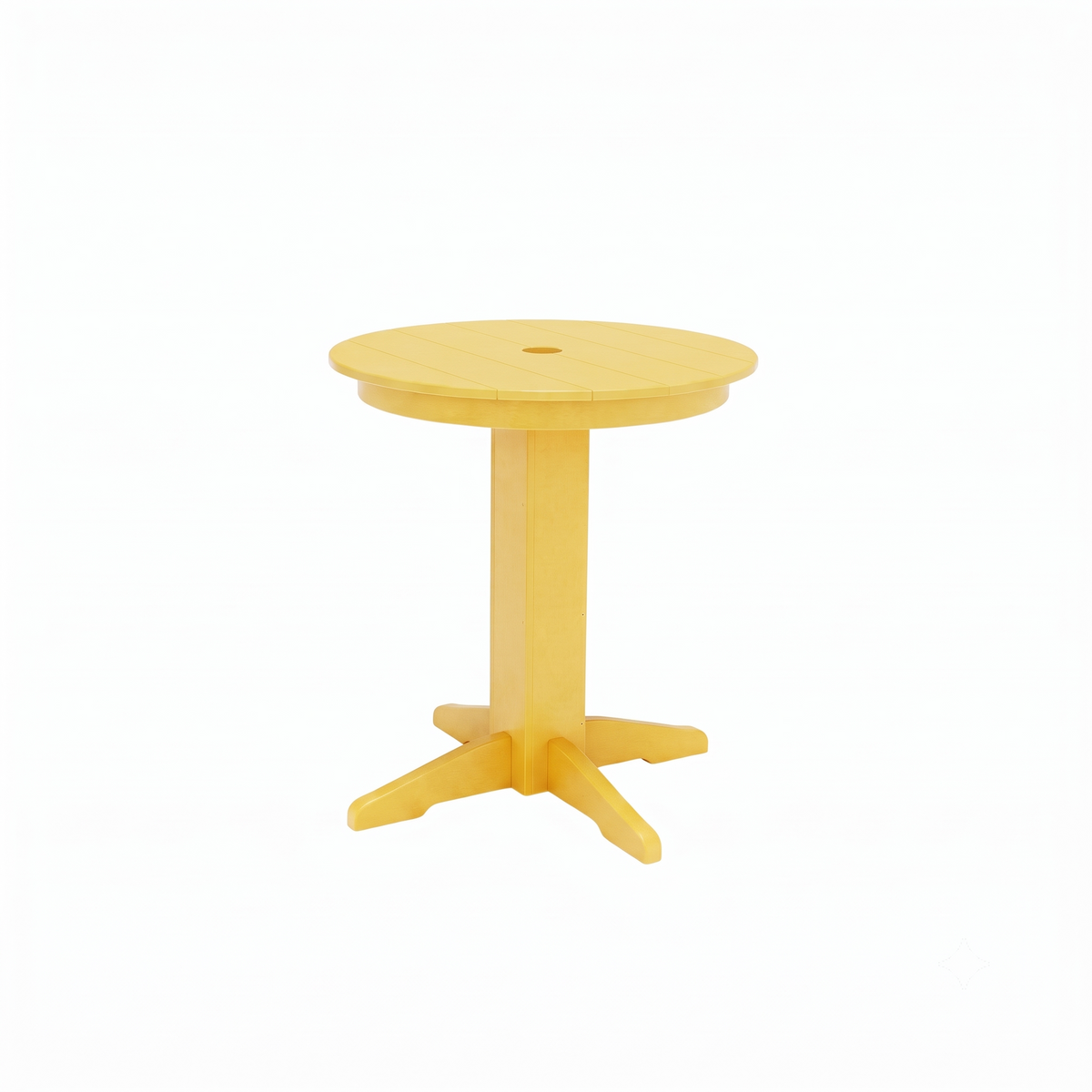 Keystone Amish Co. Round Poly Lumber Counter Height Table