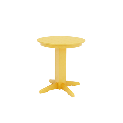 Keystone Amish Co. Round Poly Lumber Counter Height Table