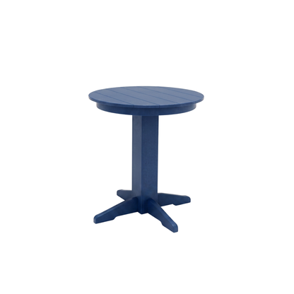 Keystone Amish Co. Round Poly Lumber Counter Height Table