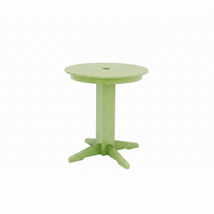 Keystone Amish Co. Round Poly Lumber Counter Height Table