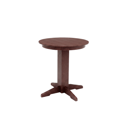 Keystone Amish Co. Round Poly Lumber Counter Height Table