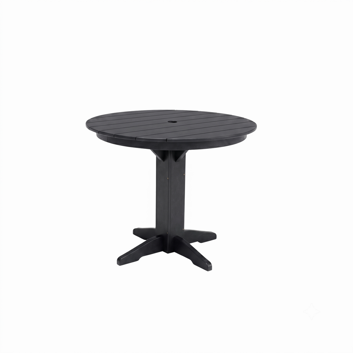 Keystone Amish Co. Round Poly Lumber Counter Height Table